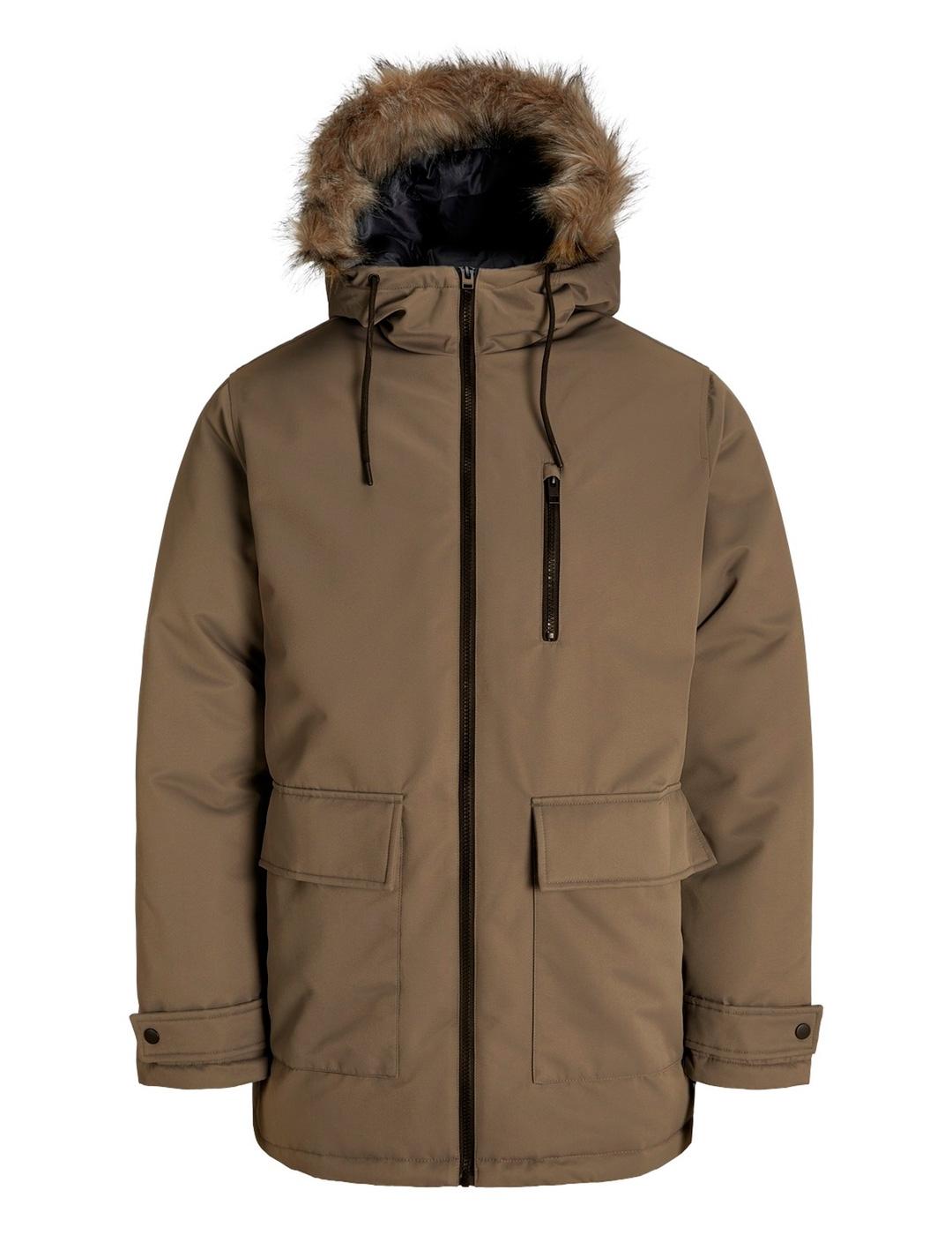 Abrigo Jack & Jones CHARLIE negro para hombre