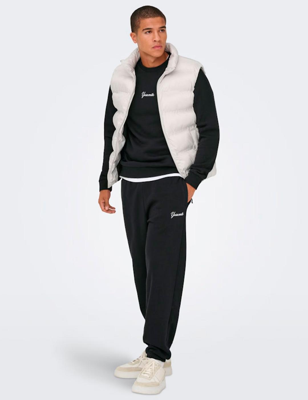 Jogger Only & Sons CERES negro para hombre