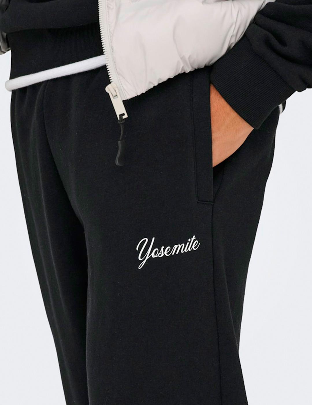 Jogger Only & Sons CERES negro para hombre