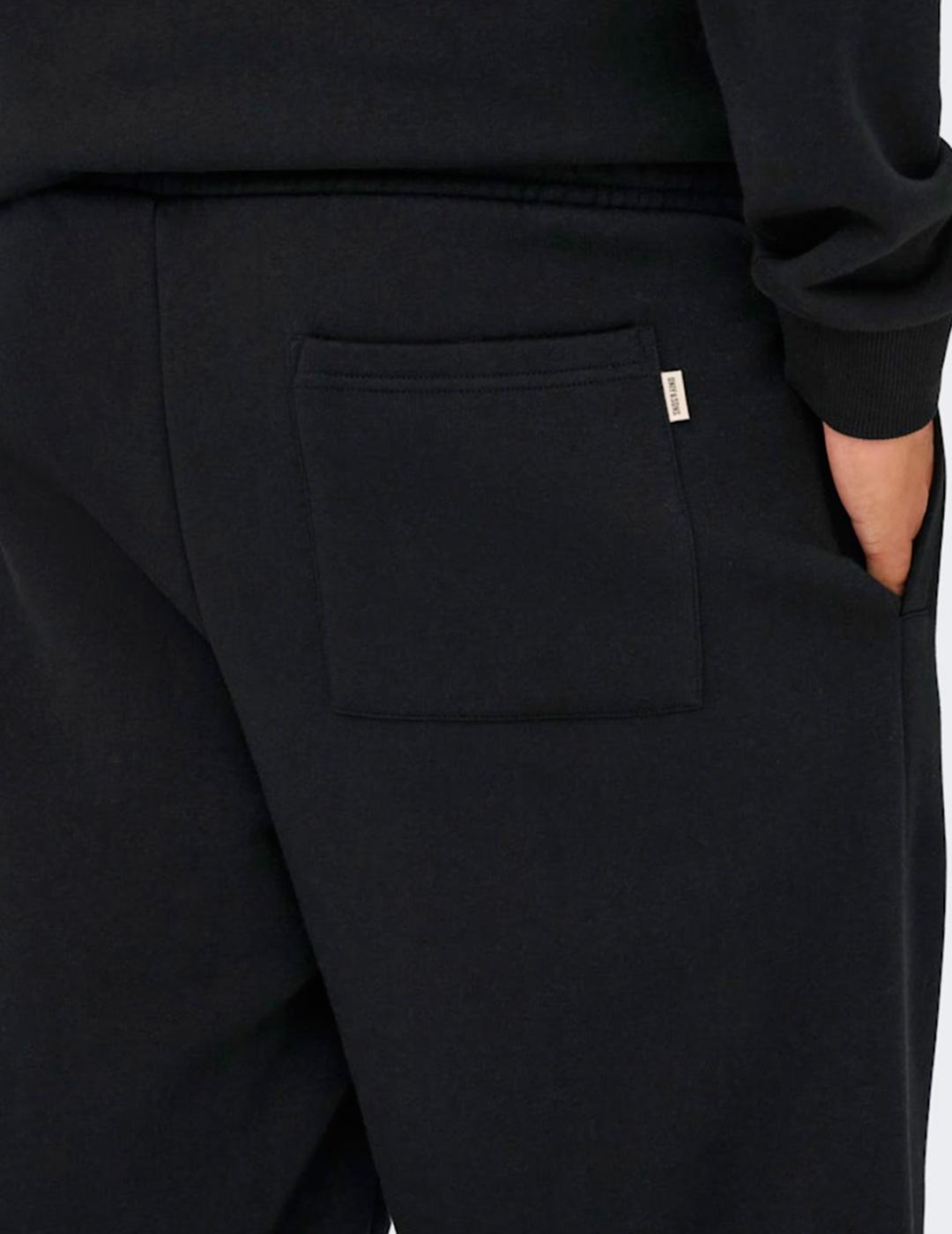 Jogger Only & Sons CERES negro para hombre