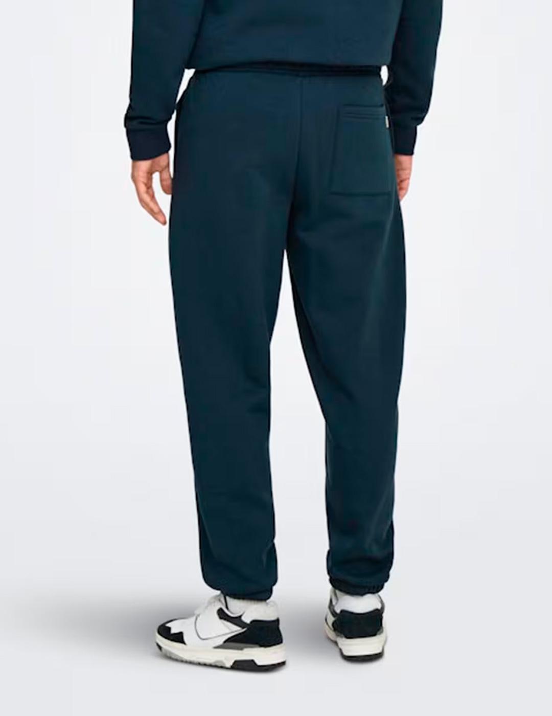 Jogger regular Only & Sons CERES azul marino para hombre