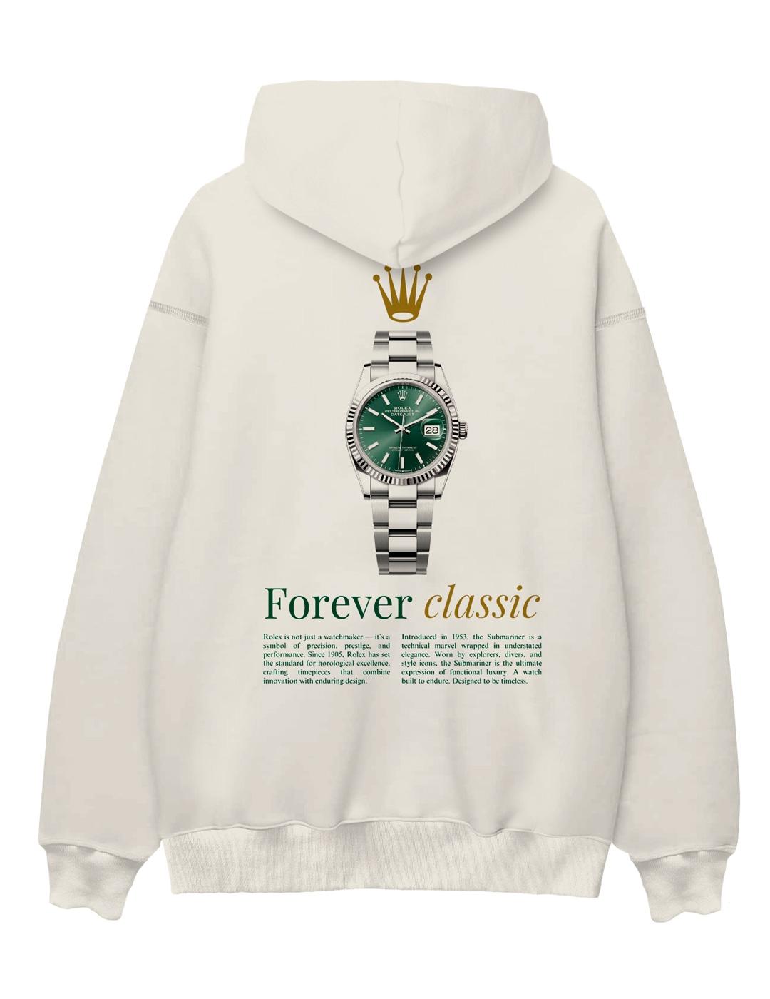 Sudadera A.M.E.N FOREVER AMEN crudo hombre