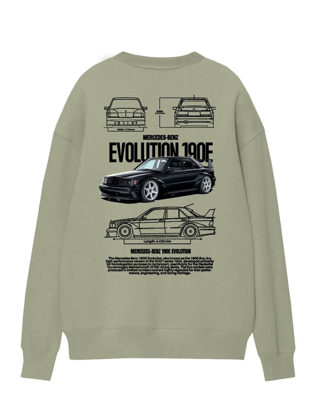 Sudadera A.M.E.N EVOLUTION 190E verde hombre