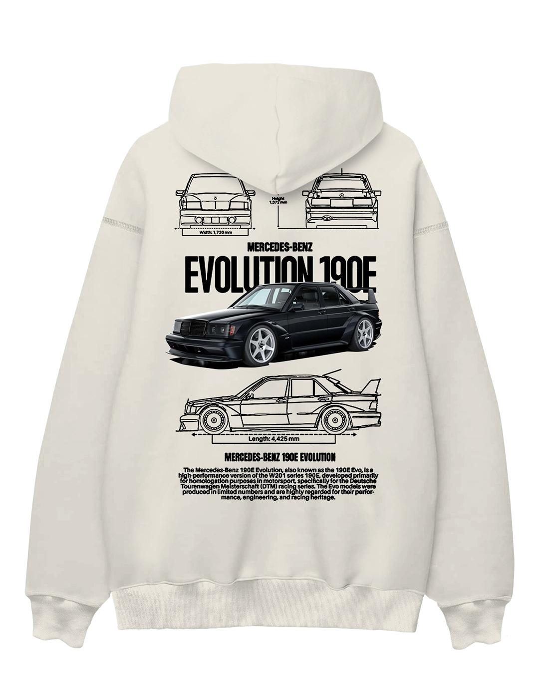Sudadera A.M.E.N EVOLUTION 190E crudo hombre
