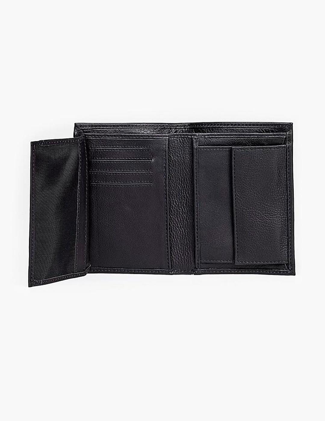 Cartera Levi´s® TWO HORSES negro para hombre