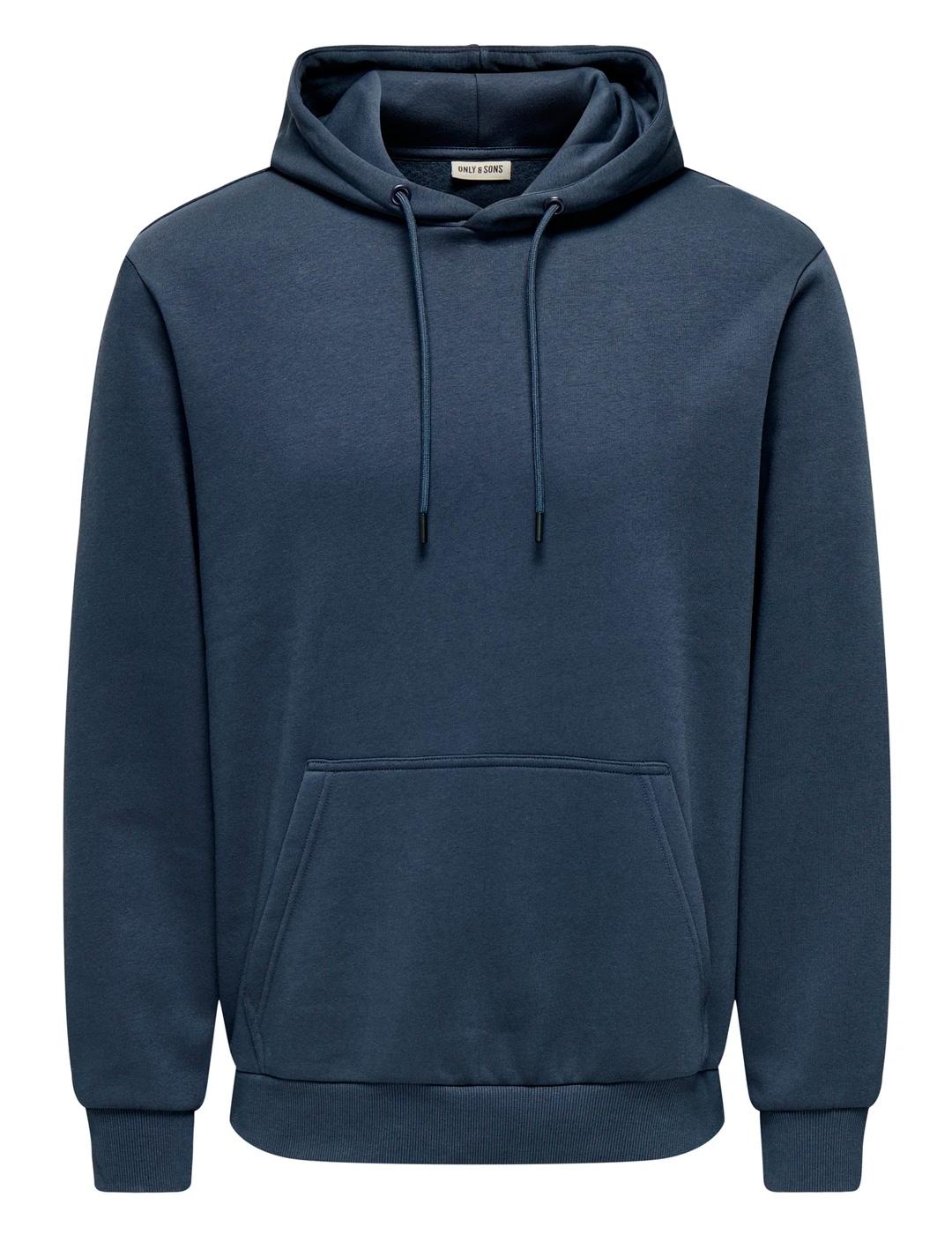 Sudadera Only & Sons CERES azul para hombre