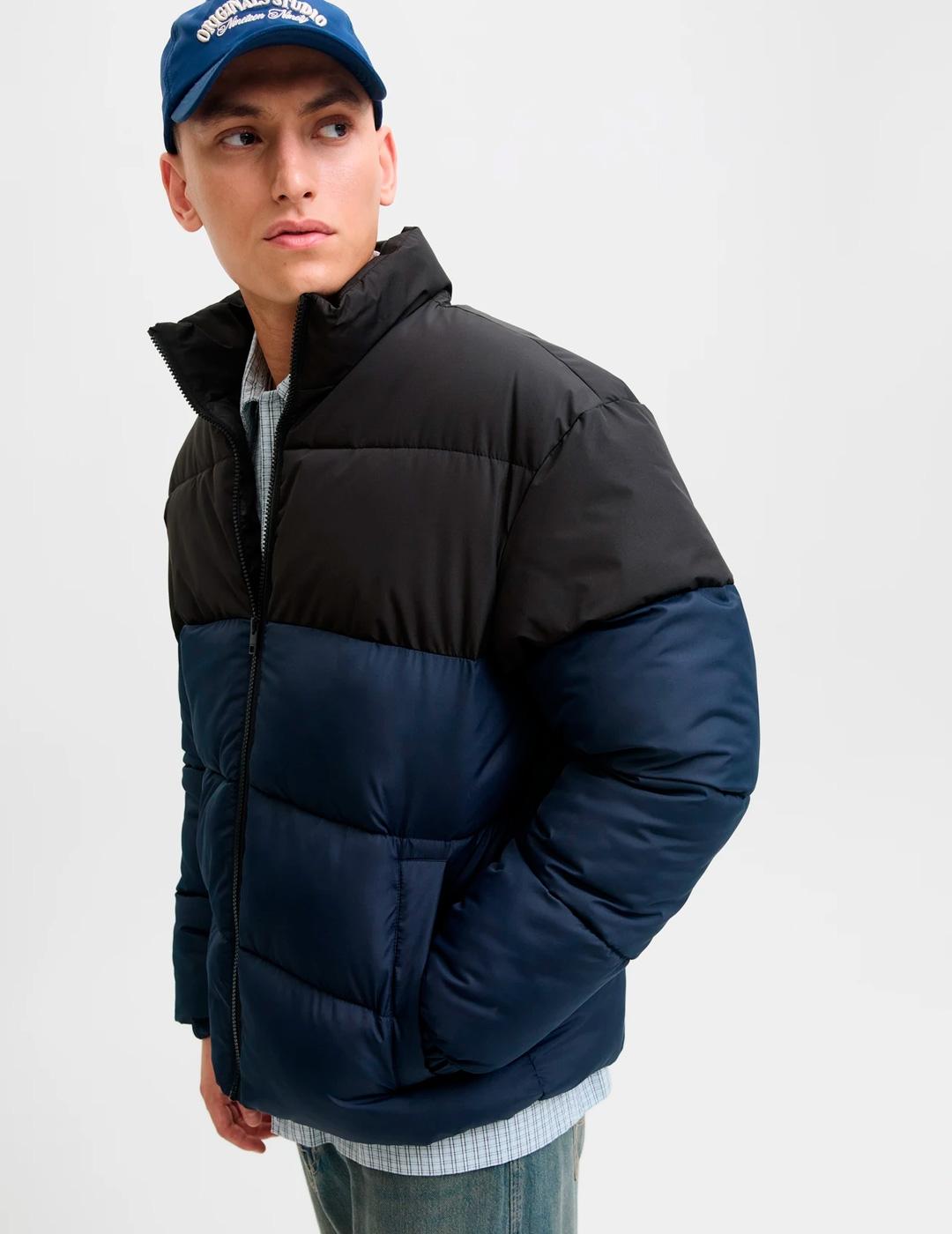 Chaqueta Jack & Jones MAZE negro marino para hombre