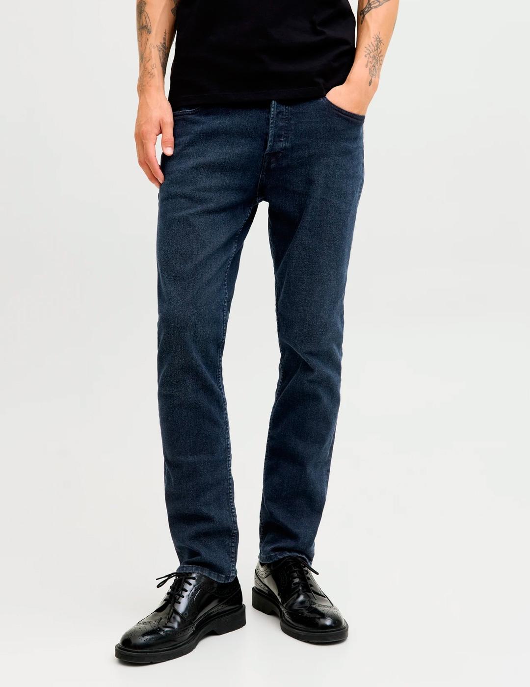 Vaquero slim Jack & Jones TIM 004 blue denim para hombre
