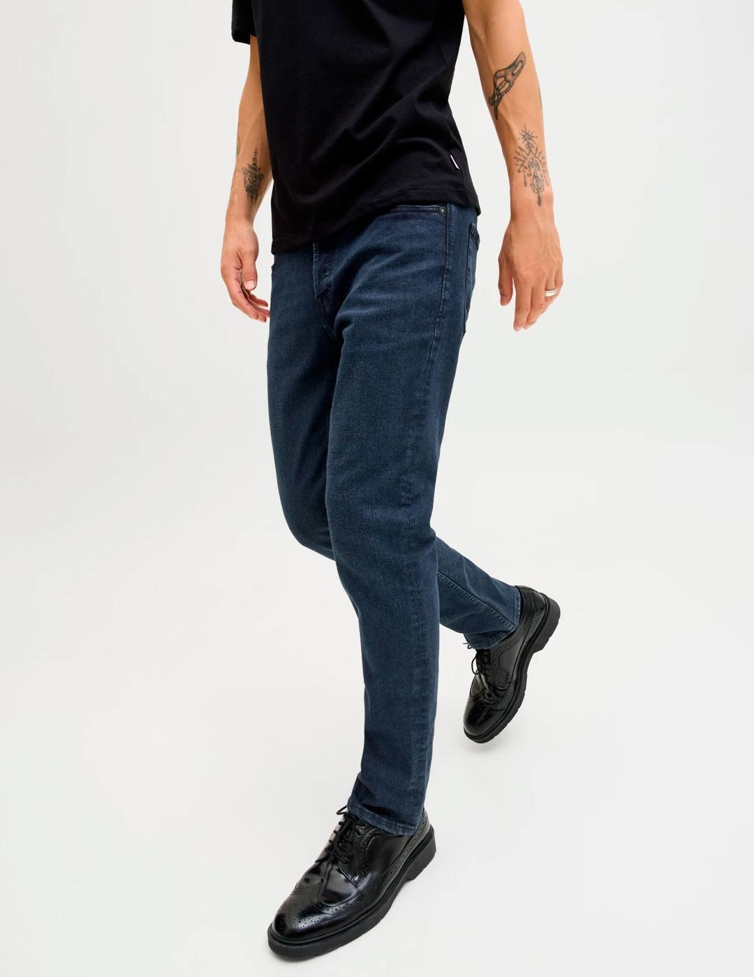 Vaquero slim Jack & Jones TIM 004 blue denim para hombre