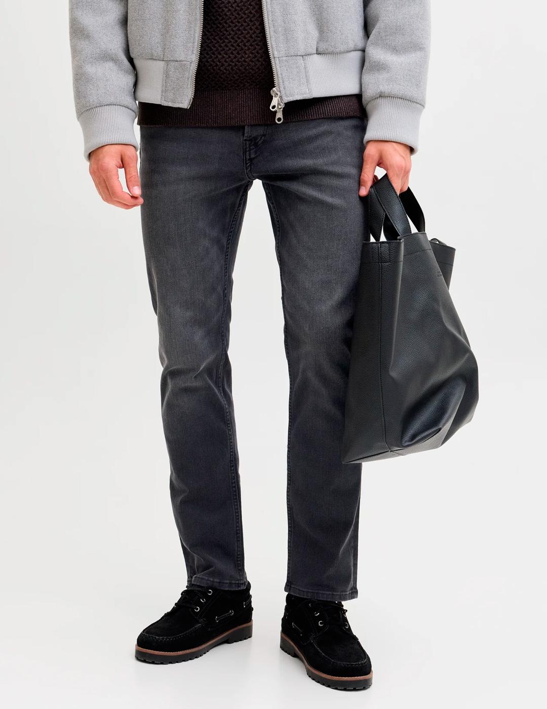 Vaquero Jack & Jones TIM 810 Black Denim para hombre