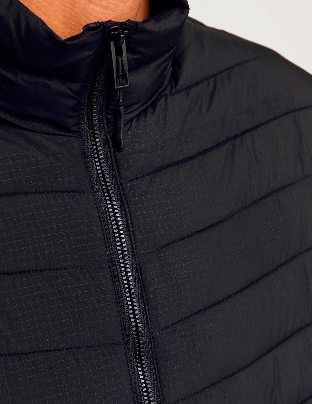 Chaqueta Jack & Jones STATE PUFFER negra para hombre